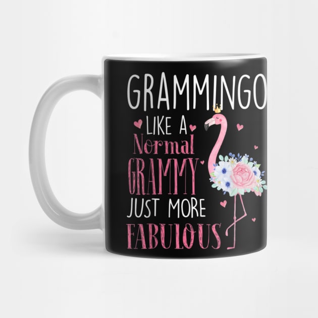 Flamingo Grammingo like a normal Grammy Gifts Funny Grandma by KIMIKA